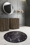 Mijölnir Alfombrilla de baño Marble Djt Multicolor de 100 cm